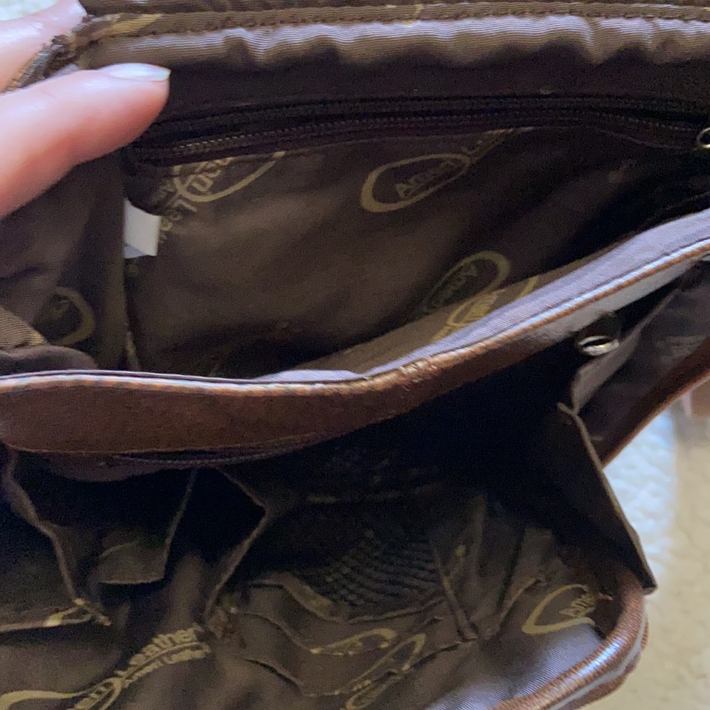 Ameri-Leather Brown Purse - image 4